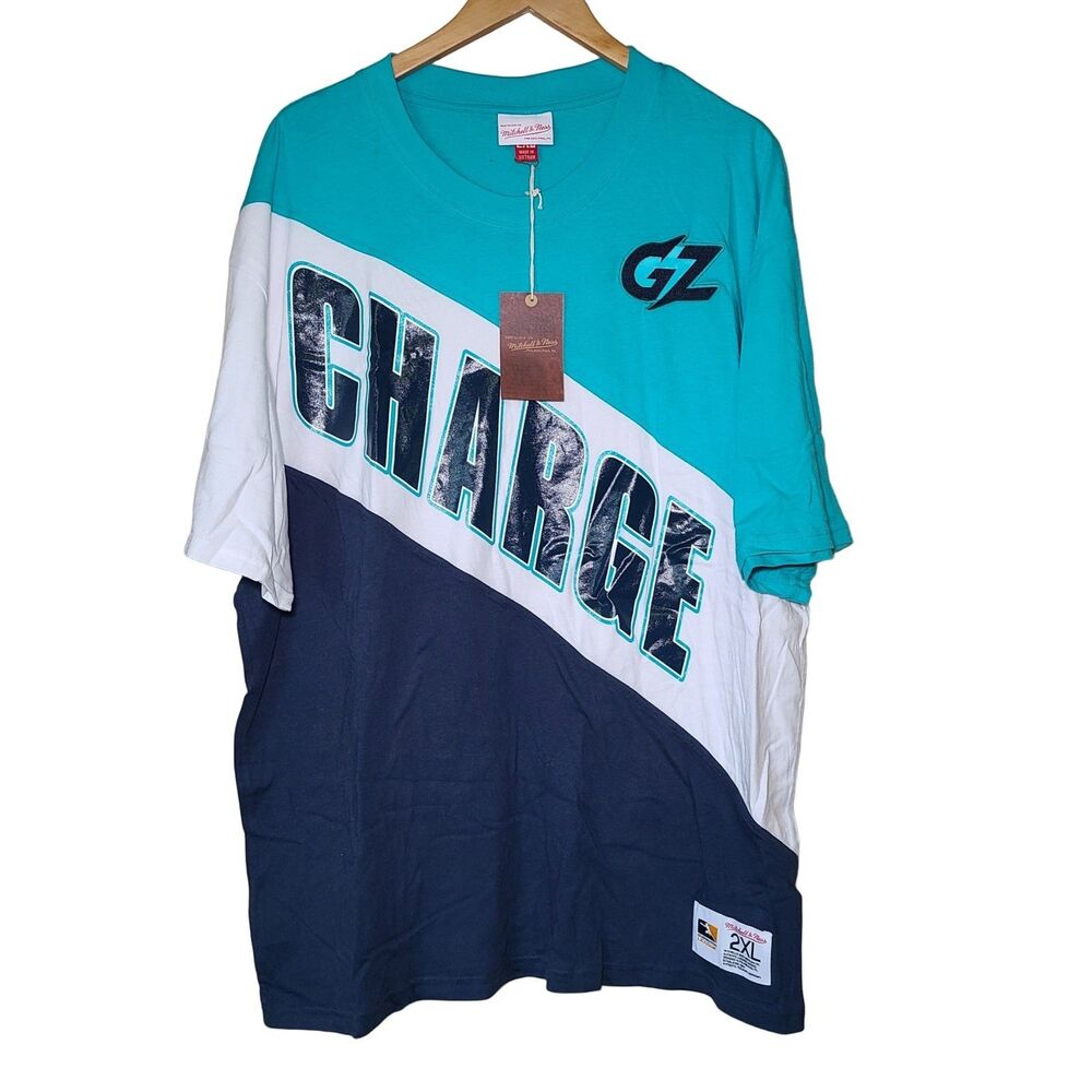Mitchell & Ness Overwatch League Guangzhou Charge Men's Size 2XL/ XXL Blue White